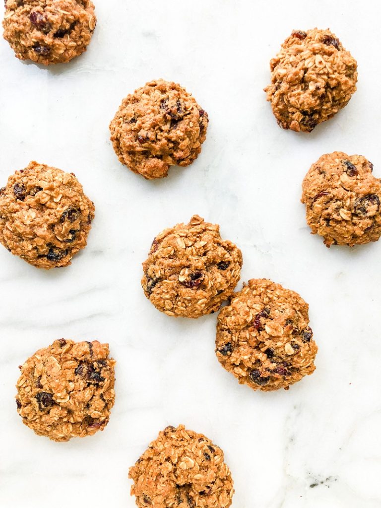 Chewy Vegan Oatmeal Cranberry Cookies Living Well With Nic