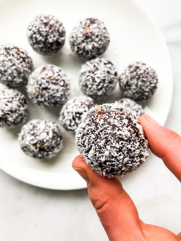 Vegan Coconut Cacao Truffles - Living Well With Nic