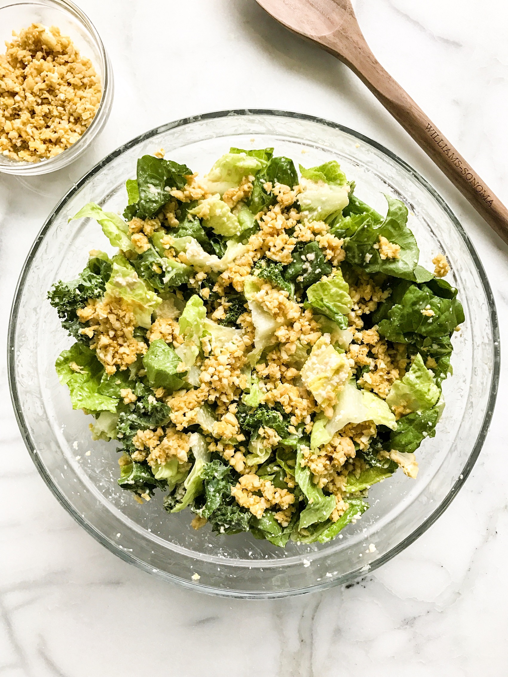 Vegan Caesar Salad - Living Well With Nic