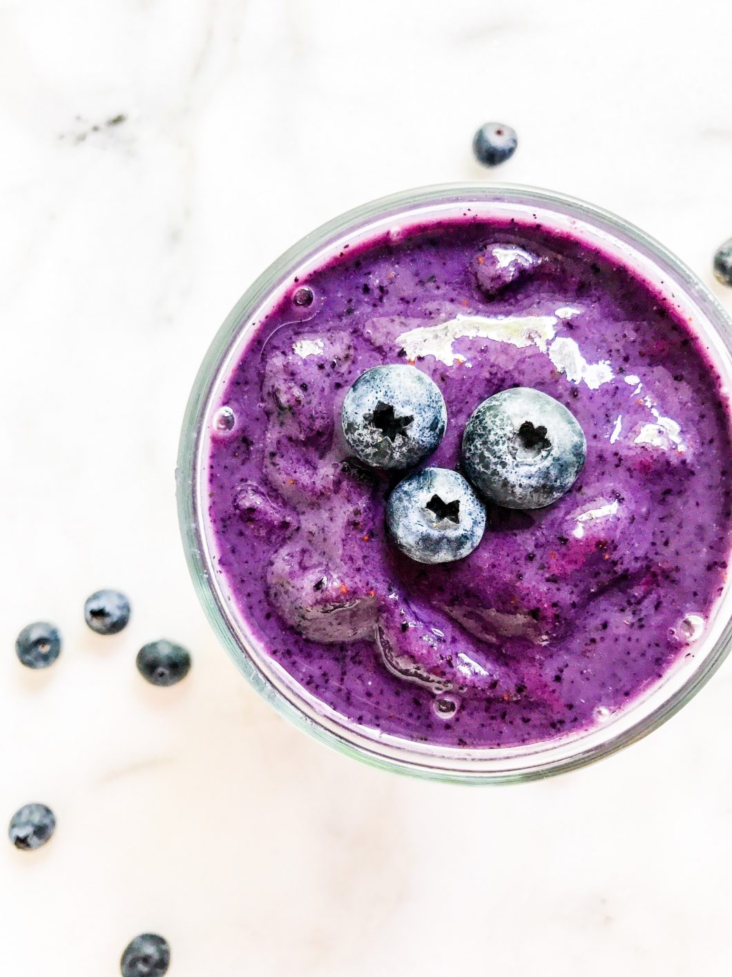 Creamy Blueberry Smoothie | Living Well With Nic