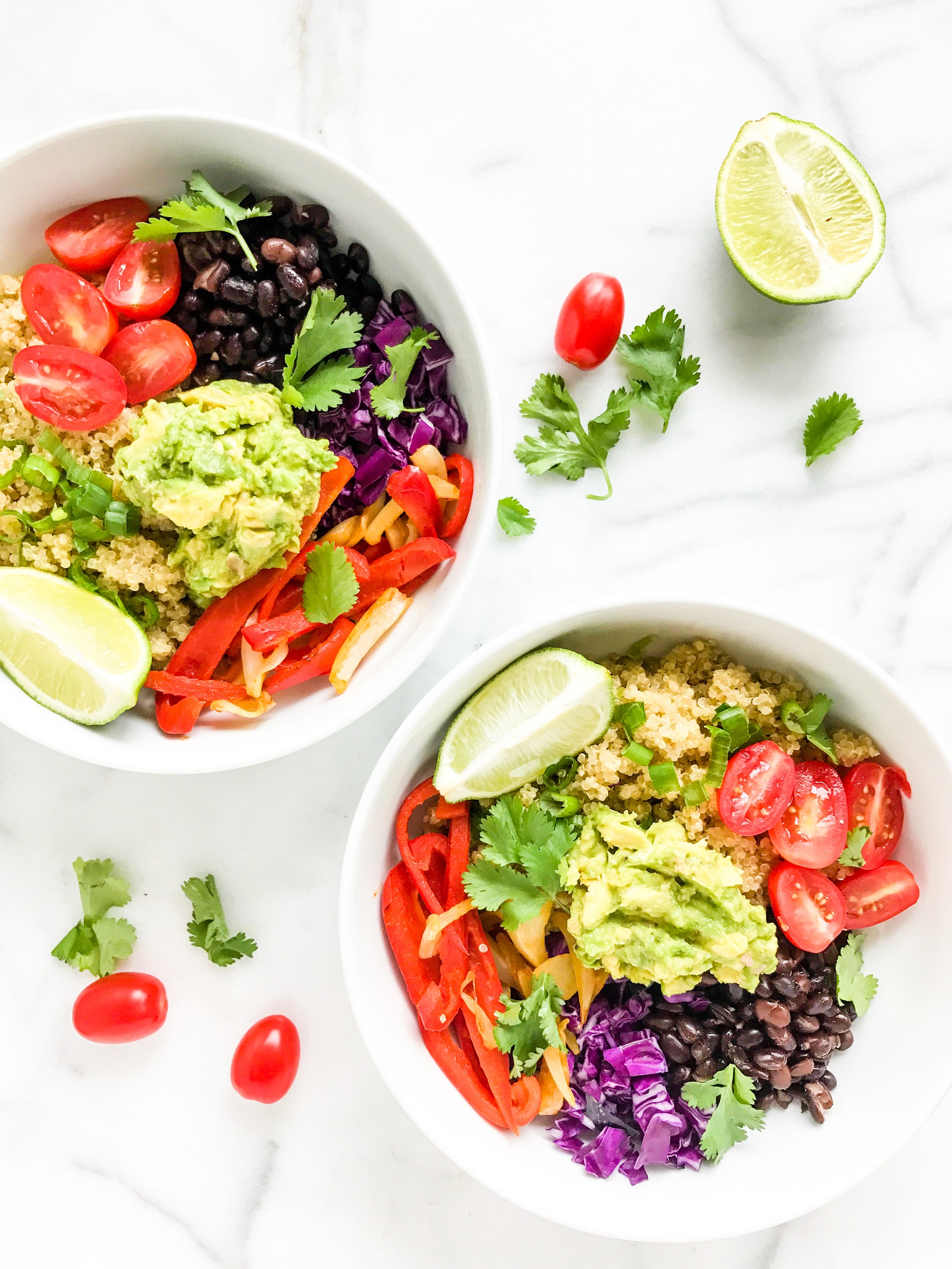 Vegan Mexican Burrito Bowls - Living Well With Nic