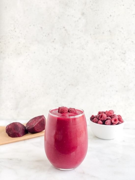 Raspberry Beet Smoothie - Living Well With Nic