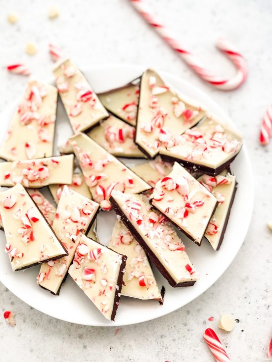 Healthier Peppermint Bark - Living Well With Nic